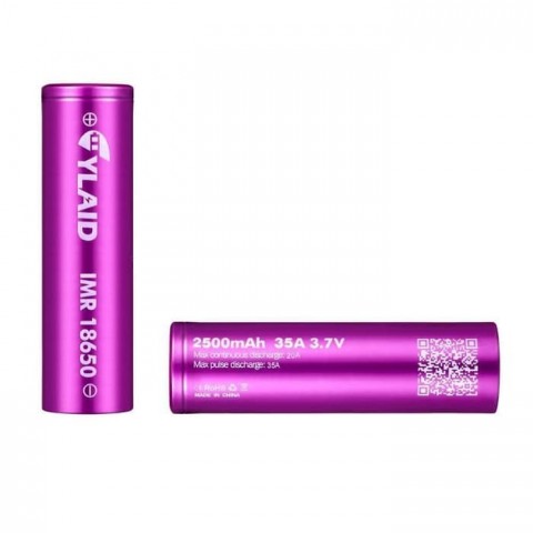Cylaid Battery 18650 2500 mAh