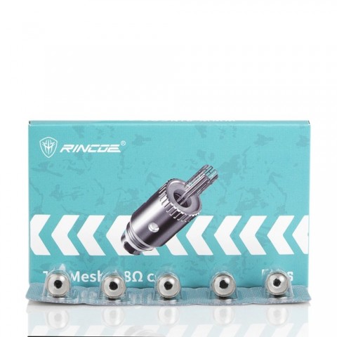 RINCOE Tix Mesh Coil 0,8Ohm (1Pack 5Pcs)