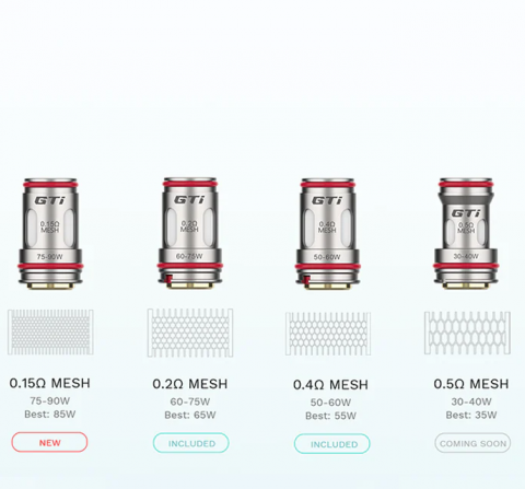 VAPORESSO GTi Mesh Coil (1 Pck / 5 Pcs )
