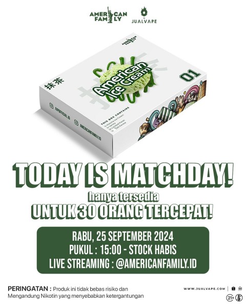 Exclusive Hampers Lostvape Centaurus P200 x American Ice Cream Matcha 60ML