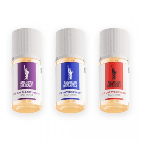 AMERICAN BREAKFAST Ice Oat Salt Nic 24MG 30ML