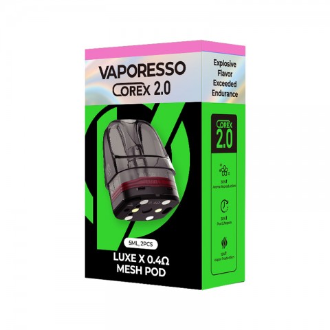 VAPORESSO LUXE X Series Corex 2.0 Pod Cartridge 5ML (2pcs/pack)